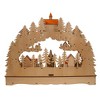 Kurt Adler 18.5-Inch Battery Operated LED Musical Christmas Village With Motion - 3 of 4