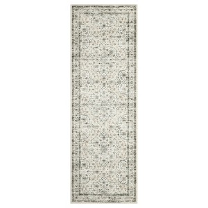 Washable Floral Living Room Rugs, Retro Accent Farmhouse Carpet for Bedroom, Soft Non Slip Large Floor Rugs for Dining Room Office - 1 of 4