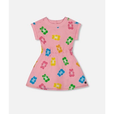 pink multicolored gummies