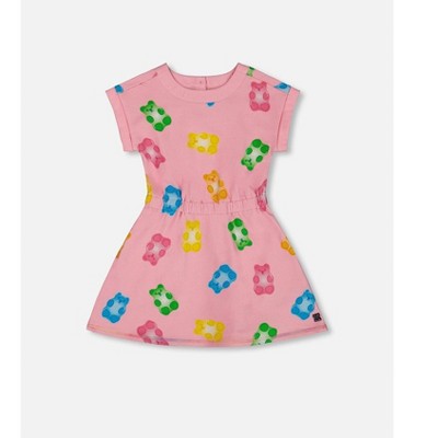 pink multicolored gummies