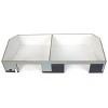 1/64 Dark & Light Gray 2 Door 70ft x 130ft Wooden Implement Pole Building w/ Divided Shop Area STA-209 - 4 of 4