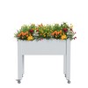 Mayeerty Freestanding Raised Garden Bed with Wheels and 14Gal Potting Soil Include 2.38Gal Capacity of Water Storage Area - 2 of 4
