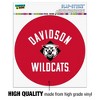 Davidson University Wildcats Automotive Car Window Locker Circle Bumper Sticker - 3 of 4