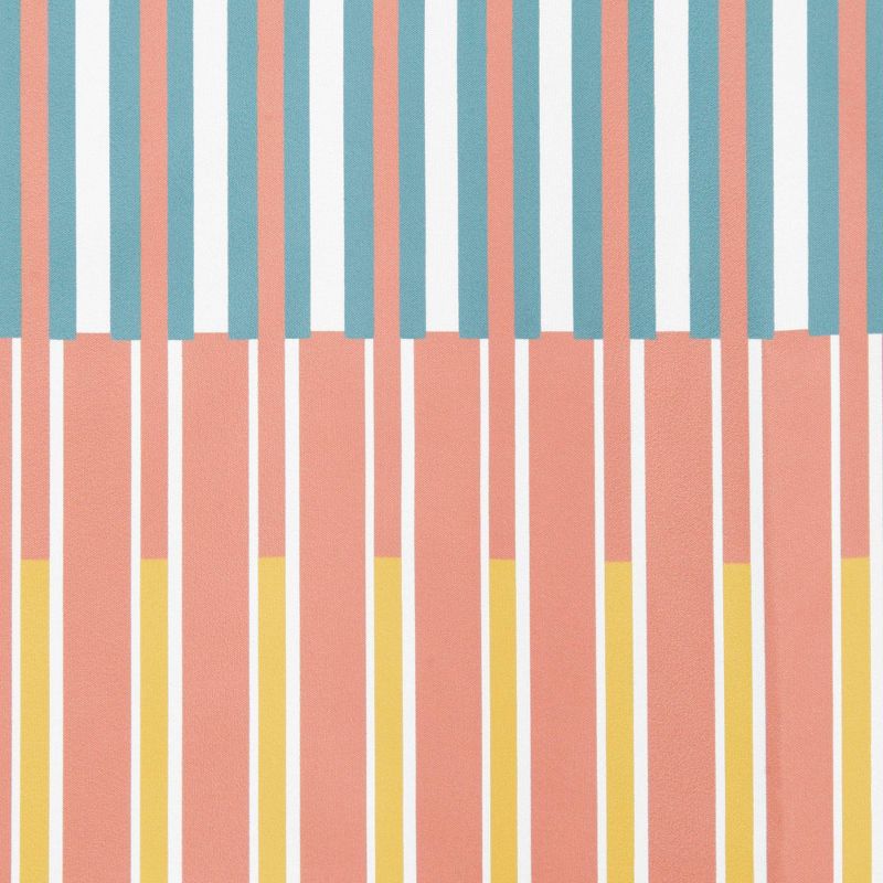 Market Stripe Shower Curtain - Allure Home Creations, 3 of 11
