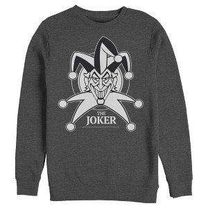 Men's Batman Joker Emblem Sweatshirt - 1 of 3