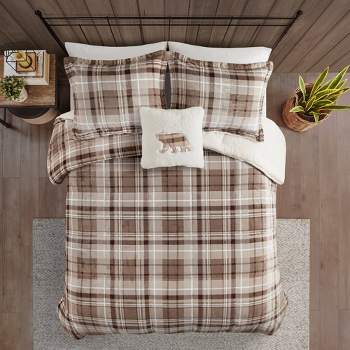 Woolrich Alton Plush to Faux Shearling Down Alternative Comforter Set