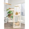 Armarkat Mult -Level Real Wood Cat Tree Hammock Bed, Climbing Center for Cats and Kittens A6901 - 3 of 4