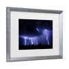Trademark Fine Art - Christian Skilbeck Fingers Of God Matted Framed Art - 3 of 4