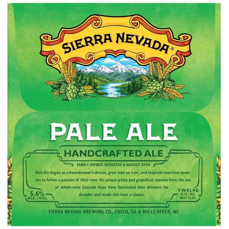 Sierra Nevada Pale Ale Beer - 12pk/12 fl oz Bottles, 6 of 17