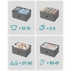 SONGMICS Bedroom, Fabric Dresser with 4 Metal Frame - 4 of 4