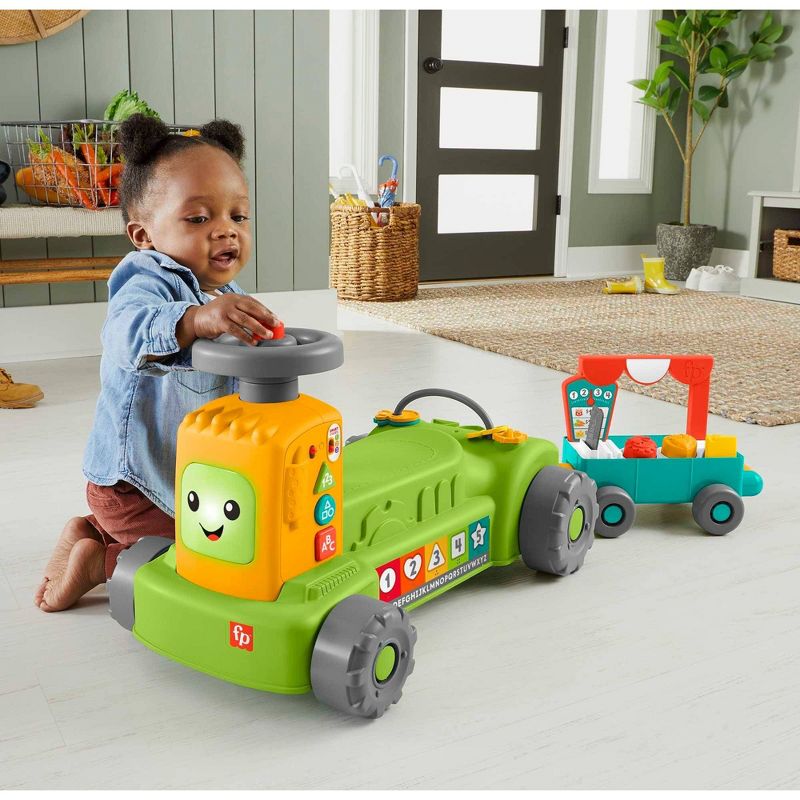 Fisher-Price Laugh &#38; Learn 4-In-1 Farm To Market Tractor, 4 of 8