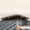VisioGear 14'x20' Patio Hardtop Gazebo with Double Roof and Netting, Large Pavilion Gazebo for Patio Deck Garden, Yellow, 233.76"*165.6"*126.42" - 3 of 4