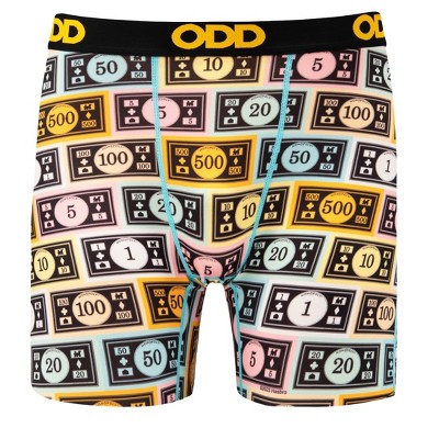 Odd Sox, Monopoly Money, Novelty Boxer Briefs For Men, Xxx-Large