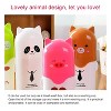 Outdoor Travel Camping Towel Toothbrush Toothpaste Multi Cap Storage Case(pink pig) - 4 of 4