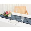 Unique Bargains Party Daily Decoration Tassel Embroidery Table Runner 1 Pack - 2 of 4