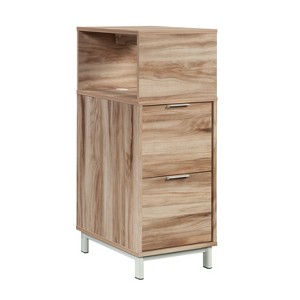 File Tower, Acacia Wood finish - 1 of 1