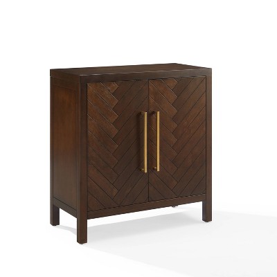 Herringbone deals accent cabinet