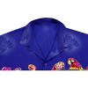 LA LEELA Men's Hawaiian Shirts Short Sleeve Button Down Shirt Mens Casual Shirts Holiday Tropical Beach Summer Party Shirts Funny - 3 of 4