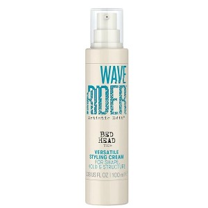 Tigi Bed Head Style Wave Rider Cream | Longer Lasting Hold and Definition | Penetrates the Hair Fiber | Provides Conditioning for the Hair - (3.38 oz) - 1 of 4
