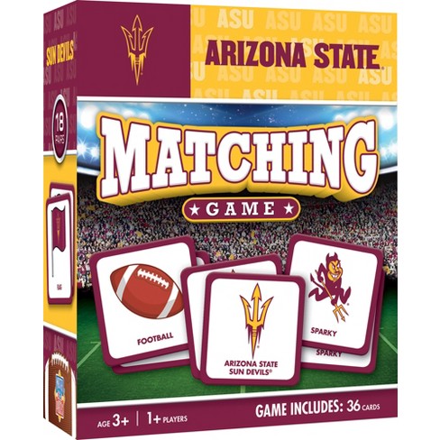 Masterpieces Officially Licensed Ncaa Arizona State Sun Devils Matching Game  For Kids And Families : Target