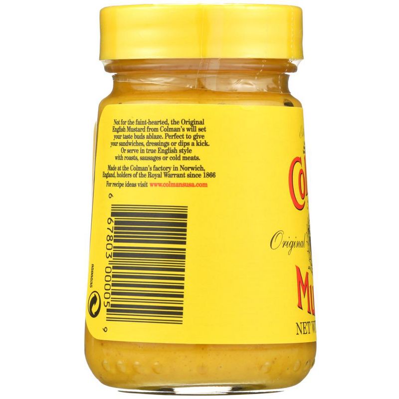 Colman's Original English Mustard - Case of 8/3.53 oz, 5 of 8
