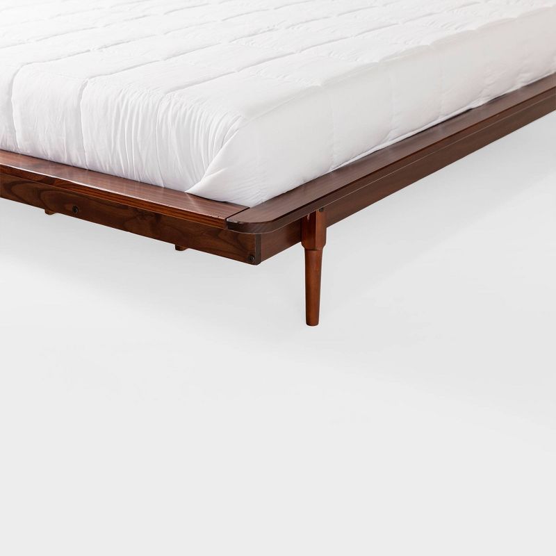 Boho Solid Wood King Platform Bed - Saracina Home, 6 of 15