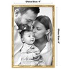 Americanflat Picture Frame with Bamboo-Style Molding and Shatter-Resistant Glass - Gallery Style Frames for Tabletop or Wall Display - 2 of 4