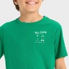 Boys' Short Sleeve Golf Graphic T-Shirt - All In Motion™ Green - 3 of 3