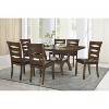 NicBex Dining Table 72" Counter Height Distressed Gray Finish Solid Rubberwood Dining Table for Kitchen - 2 of 4