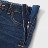 Girls' Adaptive Jeans - Cat & Jack™ Dark Wash - 3 of 4