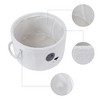 REGALWOVEN Cotton Collapsible Storage Lightweight Storage Bin 13*8.1in 3 Pcs - 3 of 4