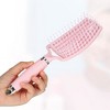 Unique Bargains Hollow Hair Brush for Curly Straight Thin Dry Wet Hair 1 Pc - 4 of 4