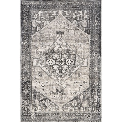 nuLOOM Elisabeth SpinClean Machine Washable Stain-Resistant Area Rug