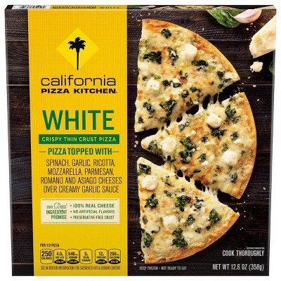 California Pizza Kitchen Crispy Thin Crust White Frozen Pizza - 12.6oz