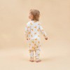 Little Plant Super Soft TENCEL™ Modal & Organic Cotton 2-Way Zip Romper - Yellow Moon - 3 of 4