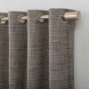 Kline Burlap Weave Thermal 100% Blackout Grommet Top Curtain Panel - Sun Zero - image 3 of 4