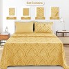 6 Piece Sheet Sets Paisley Printed Sheets Set Ultra Soft Deep Pocket Microfiber Bed Sheets - Lux Decor Collection - 3 of 4