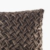Sapphtopaz Decorative Pillows for Bed, White Goose Feather Fill Couch Pillows with Metal Zipper, Bed Pillows for Home Decor - 4 of 4