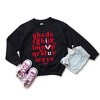 The Juniper Shop Vday Alphabet Youth Graphic Sweatshirt - image 2 of 2