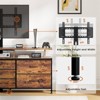 WOWLIVE TV Stand with Mount for 32-75 inch TVs, Dresser TV Stand with 7 Storage Drawers ,  Entertainment Center for Living Room - 4 of 4
