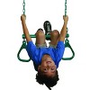 Swing-N-Slide Heavy Duty Ring/Trapeze Combo - Green - 3 of 4