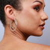 SOHI Women's California Gold Casual Hoop Earrings - 3 of 4