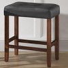 Alaterre Furniture Madison 25in Bar Stool, Walnut - 2 of 4