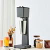 VEVOR Milkshake Maker Machine, 375W Commercial Milk Shake Maker Mixer, Single Head Drink Mixer Blender Machine, 3-Speed Milkshake Blender, Gray - 2 of 4