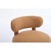 Kumasinova Armless Accent Chair,Plush Teddy/Faux Fur Fabric Comfy Reading Chair,Bedroom Chair with Wooden Legs,Accent Chairs for Living/Reading Room - 4 of 4