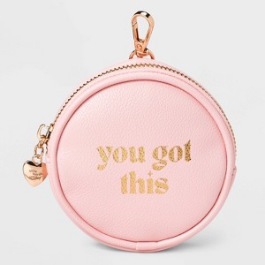 Little Words Project Bracelet Pouch "You Got This" - Pink - 1 of 4