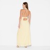 Women's Maxi A-Line Dress - Wild Fable™ Yellow - 3 of 3