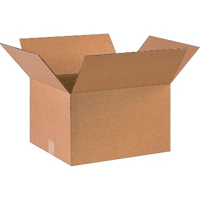 The Packaging Wholesalers 16x14x10 Shipping Boxes 32 ECT Brown 25/Bundle BS161410