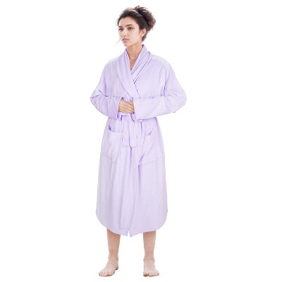 Tirrinia Womens Lightweight Soft Comfy Lounge Robe with Pockets, Summer Lightweight Ladies Long Bathrobe, Gift Ideas for Her