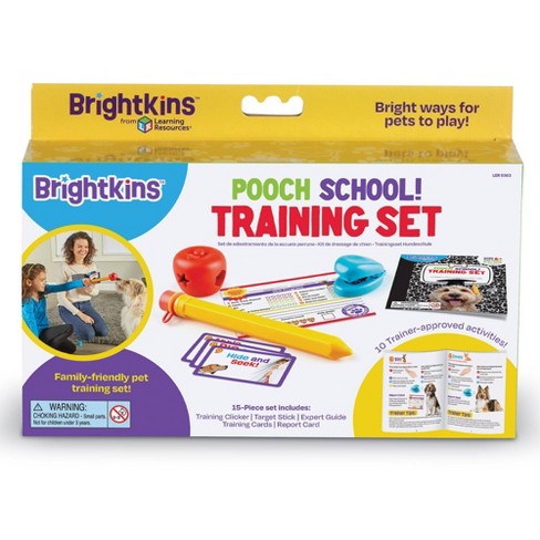 Brightkins Pooch School Training Set - 15 Piece Set Training Games for  Dogs, Games and Toys for Dogs